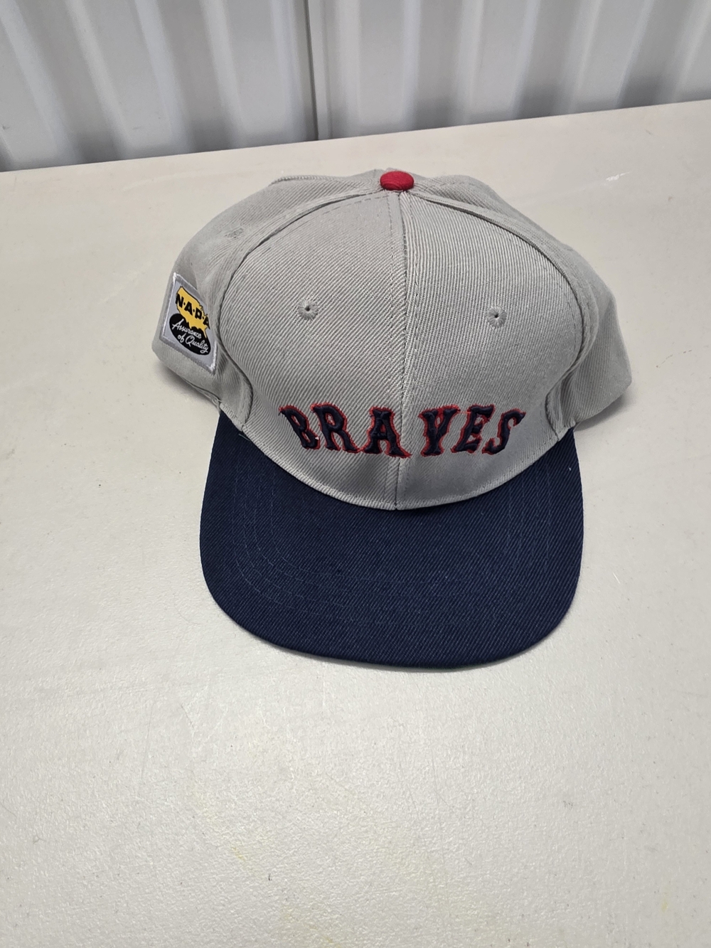 Atlanta Braves Napa Hat Cap Snapback Adjustable Backing